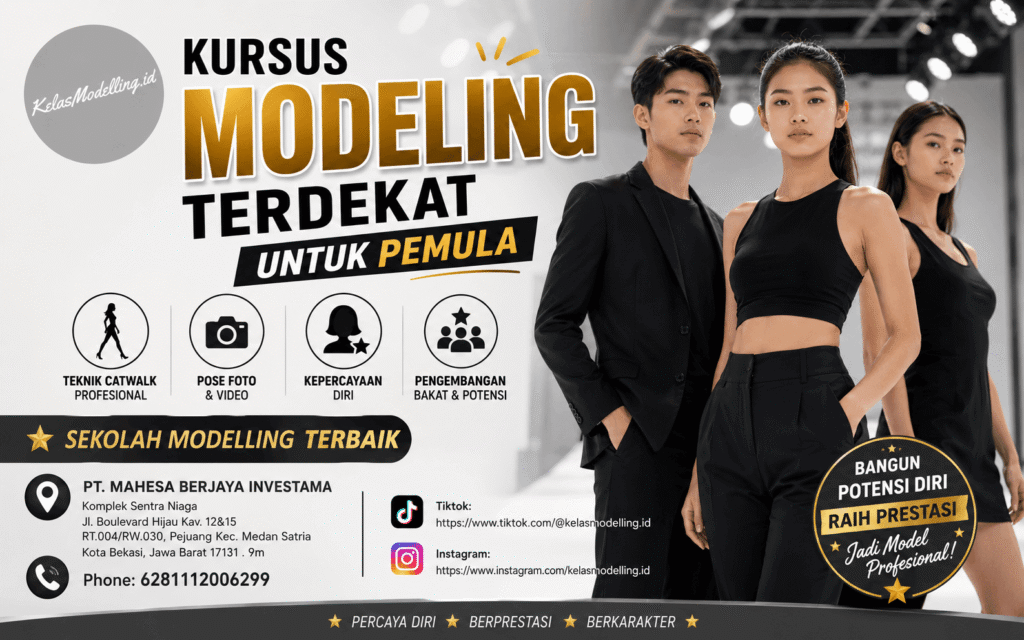 Kursus Modeling Terdekat untuk Pemula di bandung