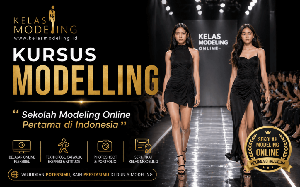 Kursus modeling online pertama di seluruh Indonesia